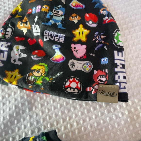 Hackett’s Super Mario/ Nintendo Grow With Me Sweater & Hat Set 3-12m - Picture 6 of 6